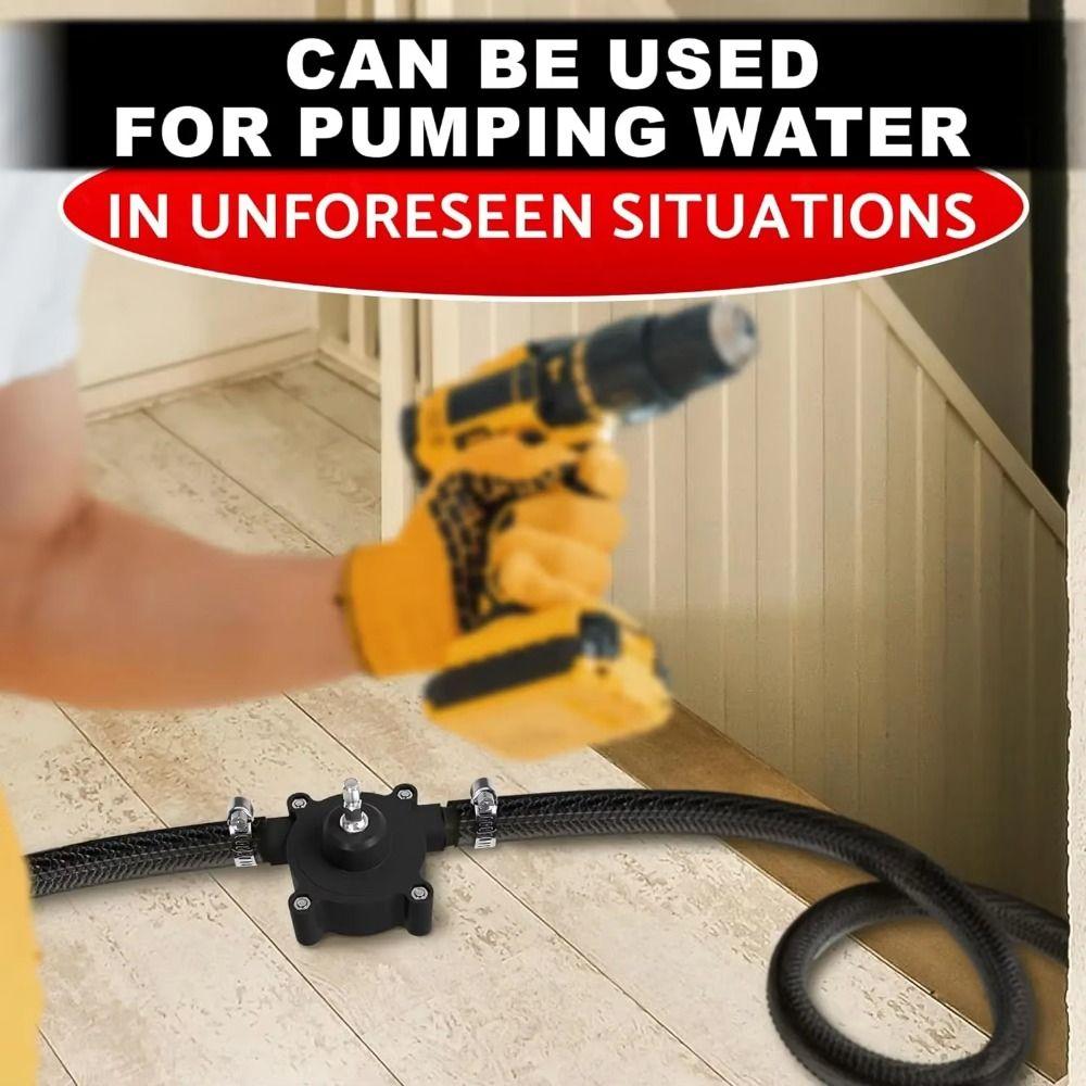 Small Liquid Transfer Pump Self-priming Self Suction Centrifugal Pump Electric Drill Pump Liquid Electric Drill Pump
Small Liquid Transfer Pump Self-priming Self Suction Centrifugal Pump Electric Drill Pump Liquid Electric Drill Pump