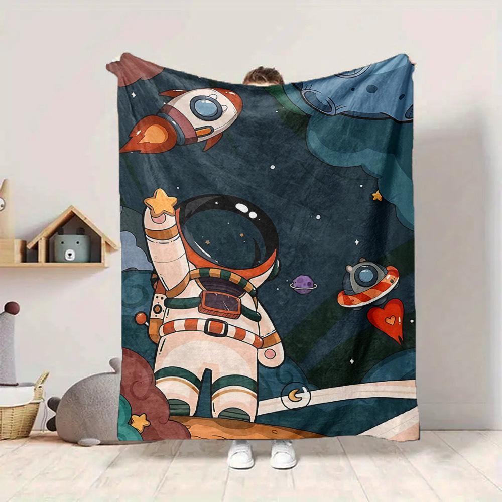 1pc Astronaut Space Lightweight Flannel Blanket, Comfortable and Warm Blanket, for Office and Camping Sofa Bed, Livingroom022 130cmx150cm
1pc Astronaut Space Lightweight Flannel Blanket, Comfortable and Warm Blanket, for Office and Camping Sofa Bed, Livingroom022 130cmx150cm