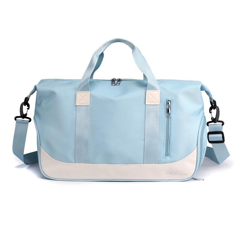 Fitness Bag Large Capacity Portable Sports Swimming Yoga Short Trip Bag Crossbody Bag Breathable and Waterproof небо синє кольору
Fitness Bag Large Capacity Portable Sports Swimming Yoga Short Trip Bag Crossbody Bag Breathable and Waterproof небо синє кольору