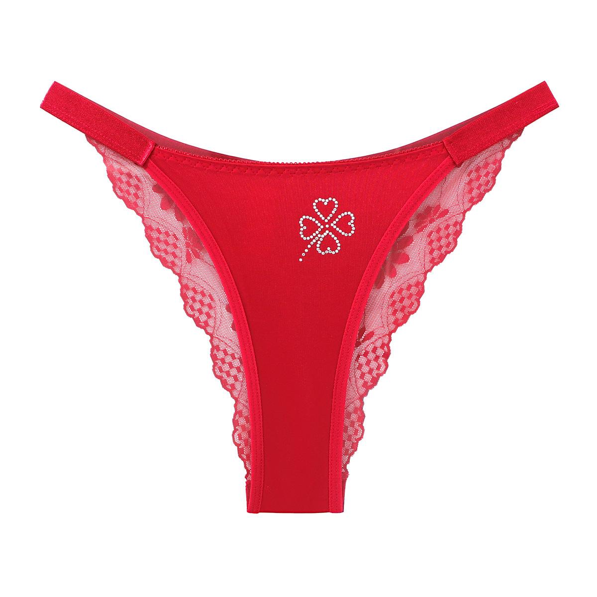 Жіночі трусики легкої розкоші Сексуальні трусики з мереживом і стразами у вигляді чотирилистої конюшини Тонкі та гладкі З низькою посадкою Напівстегна Жіночі L червоний
Жіночі трусики легкої розкоші Сексуальні трусики з мереживом і стразами у вигляді чотирилистої конюшини Тонкі та гладкі З низькою посадкою Напівстегна Жіночі L червоний