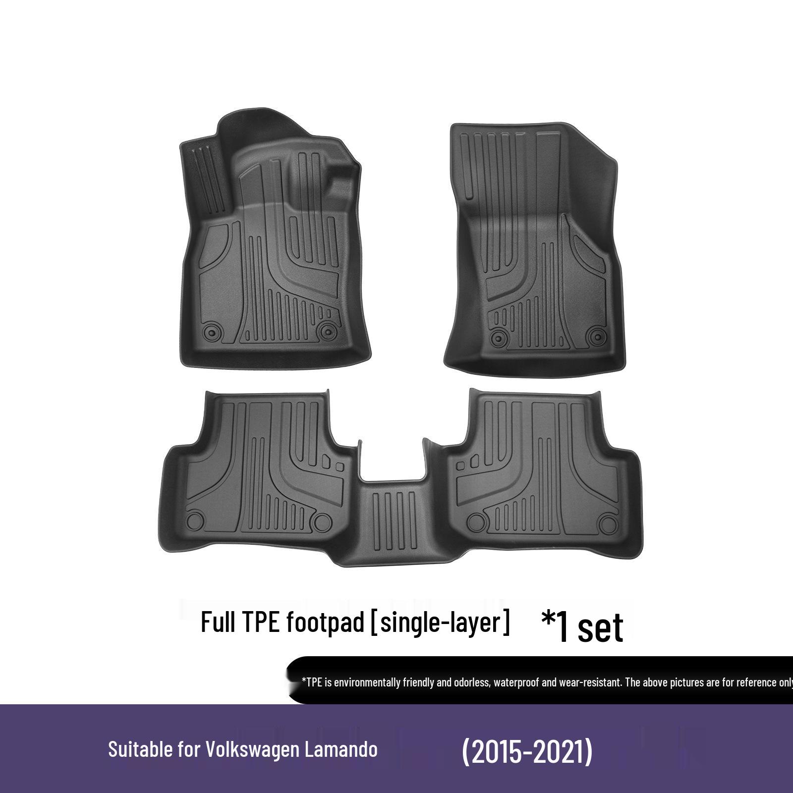 Volkswagen Lamando L Eco-Friendly TPE Floor Mats, 3D All-Weather Design.
Volkswagen Lamando L Eco-Friendly TPE Floor Mats, 3D All-Weather Design.