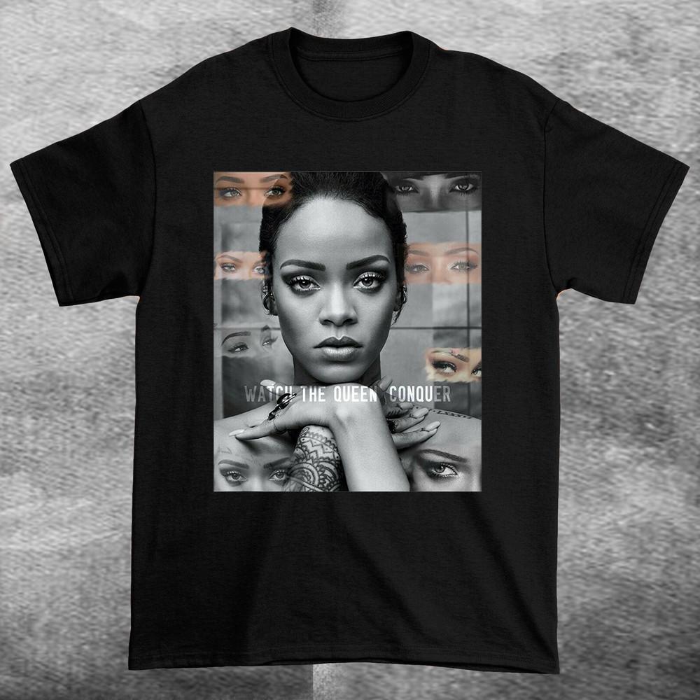 Rihanna Watch The Queen Conquer T Shirt All Size S To 345XL Cotton Unisex T-Shirt XL
Rihanna Watch The Queen Conquer T Shirt All Size S To 345XL Cotton Unisex T-Shirt XL