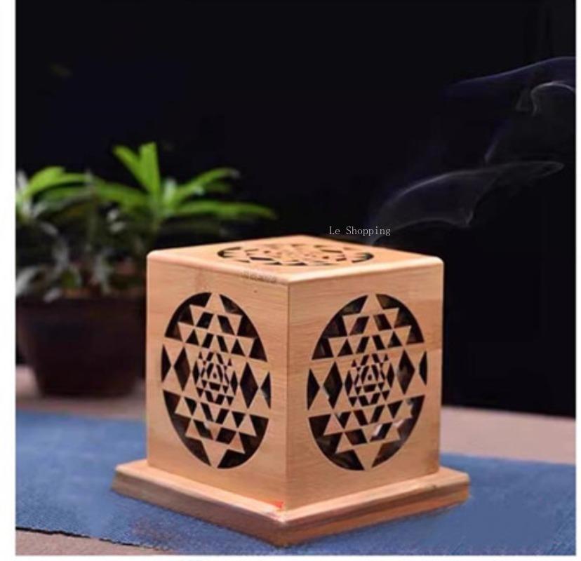 Bamboo Censer Geometry Coil Incense Tower Incense Pedestal Household Indoor Tea Room Office Decoration Aromatherapy Appliance
Bamboo Censer Geometry Coil Incense Tower Incense Pedestal Household Indoor Tea Room Office Decoration Aromatherapy Appliance