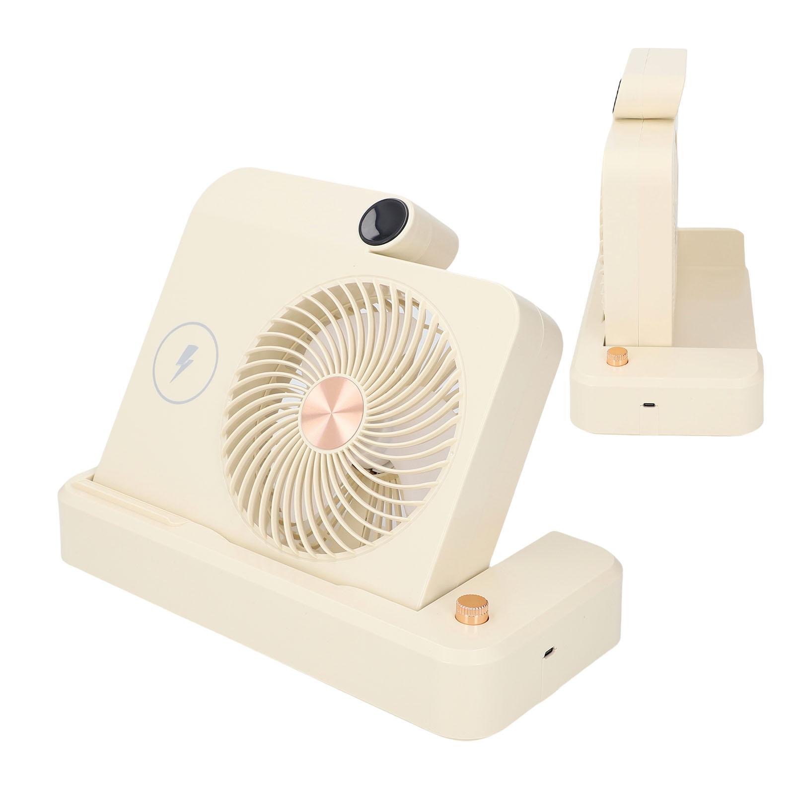 Desk Fan with Wireless Charging Station 100 Folding Quiet Small Portable Fan for Mobile Phones
Desk Fan with Wireless Charging Station 100 Folding Quiet Small Portable Fan for Mobile Phones