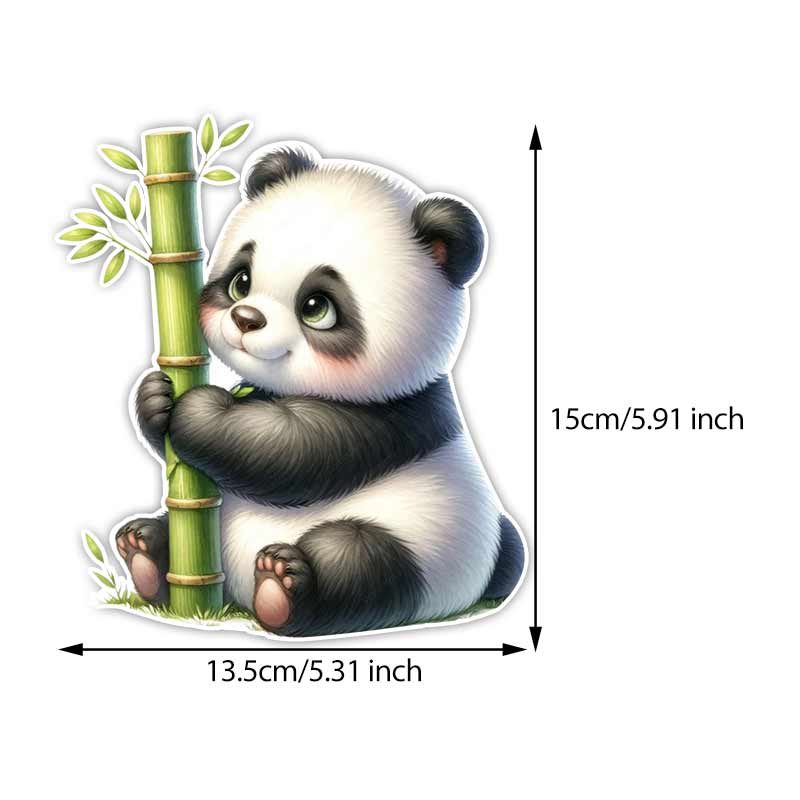 Cute Panda Car Stickers Waterproof Vinyl Decals Auto Body Window Bumper Decor Motorcycle Helmet Stickers TM339 A-15cm Longest Side
Cute Panda Car Stickers Waterproof Vinyl Decals Auto Body Window Bumper Decor Motorcycle Helmet Stickers TM339 A-15cm Longest Side