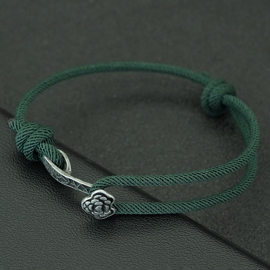 Noter Unique Vintage Men String Bracelet 6 Colors Options Selected 3mm Rope Handmade Weaven Friendship Braslet Wrist Accessories зелений
Noter Unique Vintage Men String Bracelet 6 Colors Options Selected 3mm Rope Handmade Weaven Friendship Braslet Wrist Accessories зелений
