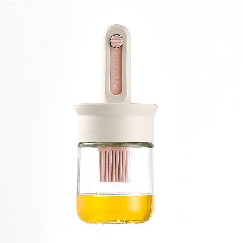 Retractable Silicone Oil Brush Bottle - No Shedding, Food Grade Baking & Grilling Tool with Integrated Cap. рожевий
Retractable Silicone Oil Brush Bottle - No Shedding, Food Grade Baking & Grilling Tool with Integrated Cap. рожевий