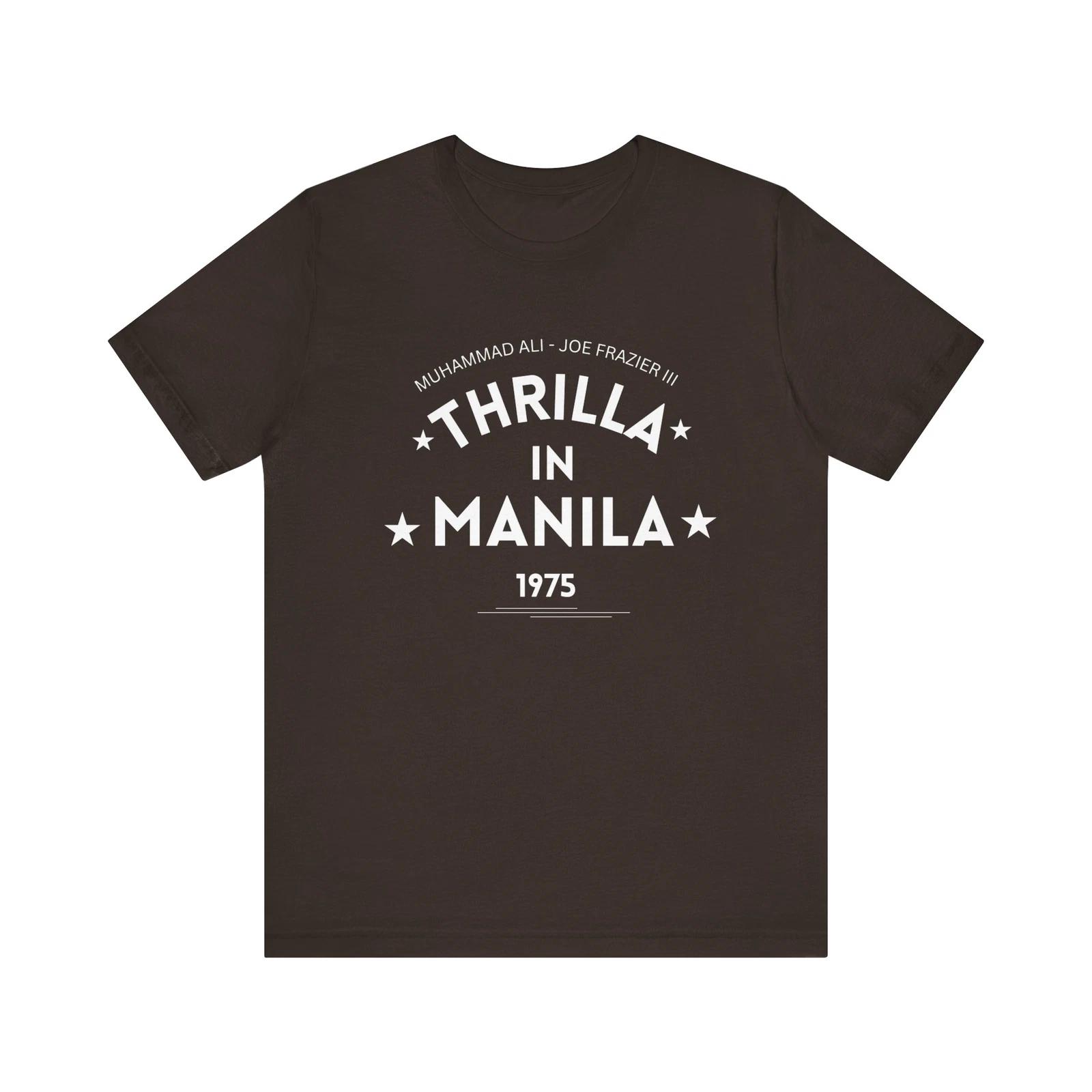 Футболка Мухаммеда Али Thrilla in Manila 1975 г. Унисекс Футболка Чемпионата по боксу S
Футболка Мухаммеда Али Thrilla in Manila 1975 г. Унисекс Футболка Чемпионата по боксу S