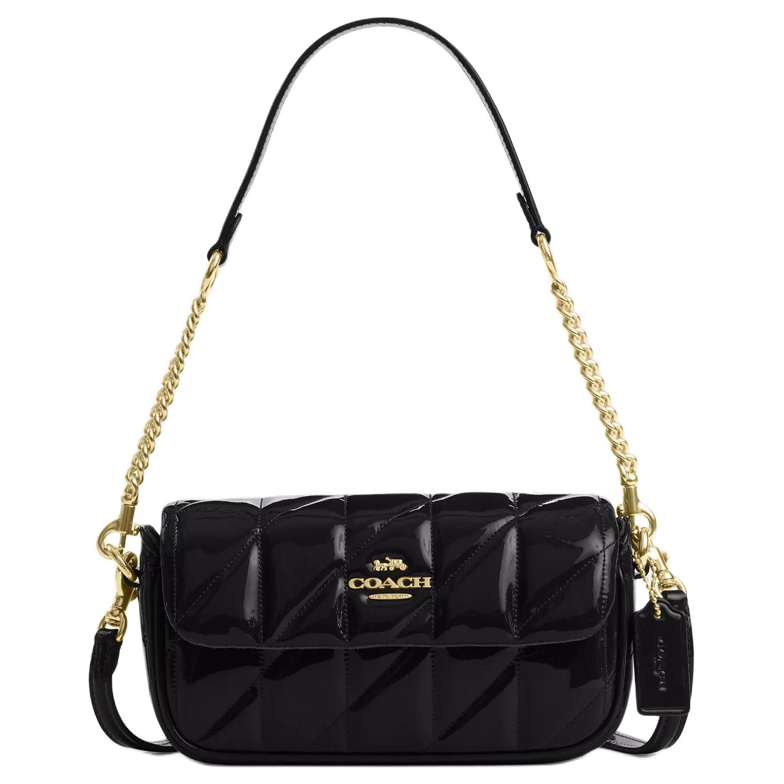 Coach Hailey 20 Quilted Patent Leather Crossbody Shoulder Bag Women bags Black Gold CCE12-IMBLK Basic Set (Bag+Dust Bag)
Coach Hailey 20 Quilted Patent Leather Crossbody Shoulder Bag Women bags Black Gold CCE12-IMBLK Basic Set (Bag+Dust Bag)
