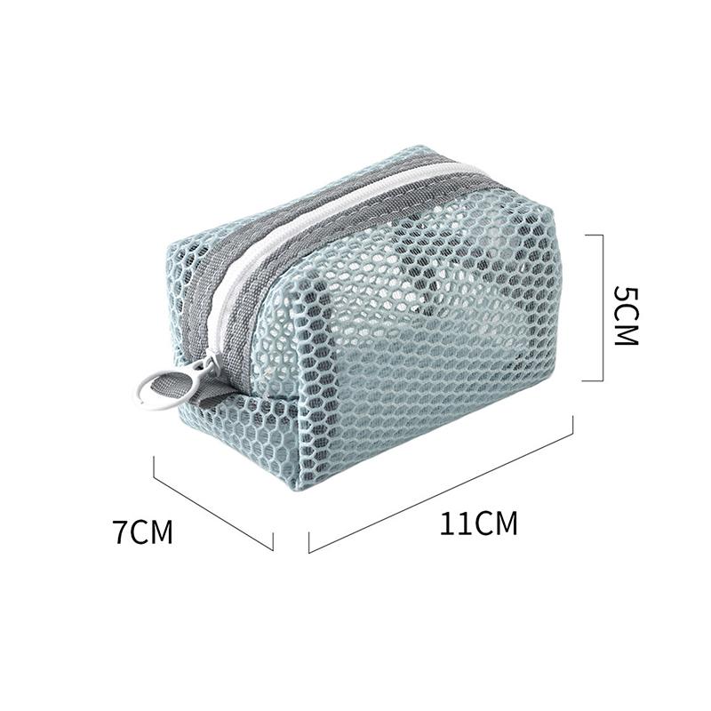 Square Mesh Cosmetic Bag Mini Coin Purse Portable Square Cosmetic Storage Bag With Zipper Multi-Purpose Sundries Bag
Square Mesh Cosmetic Bag Mini Coin Purse Portable Square Cosmetic Storage Bag With Zipper Multi-Purpose Sundries Bag