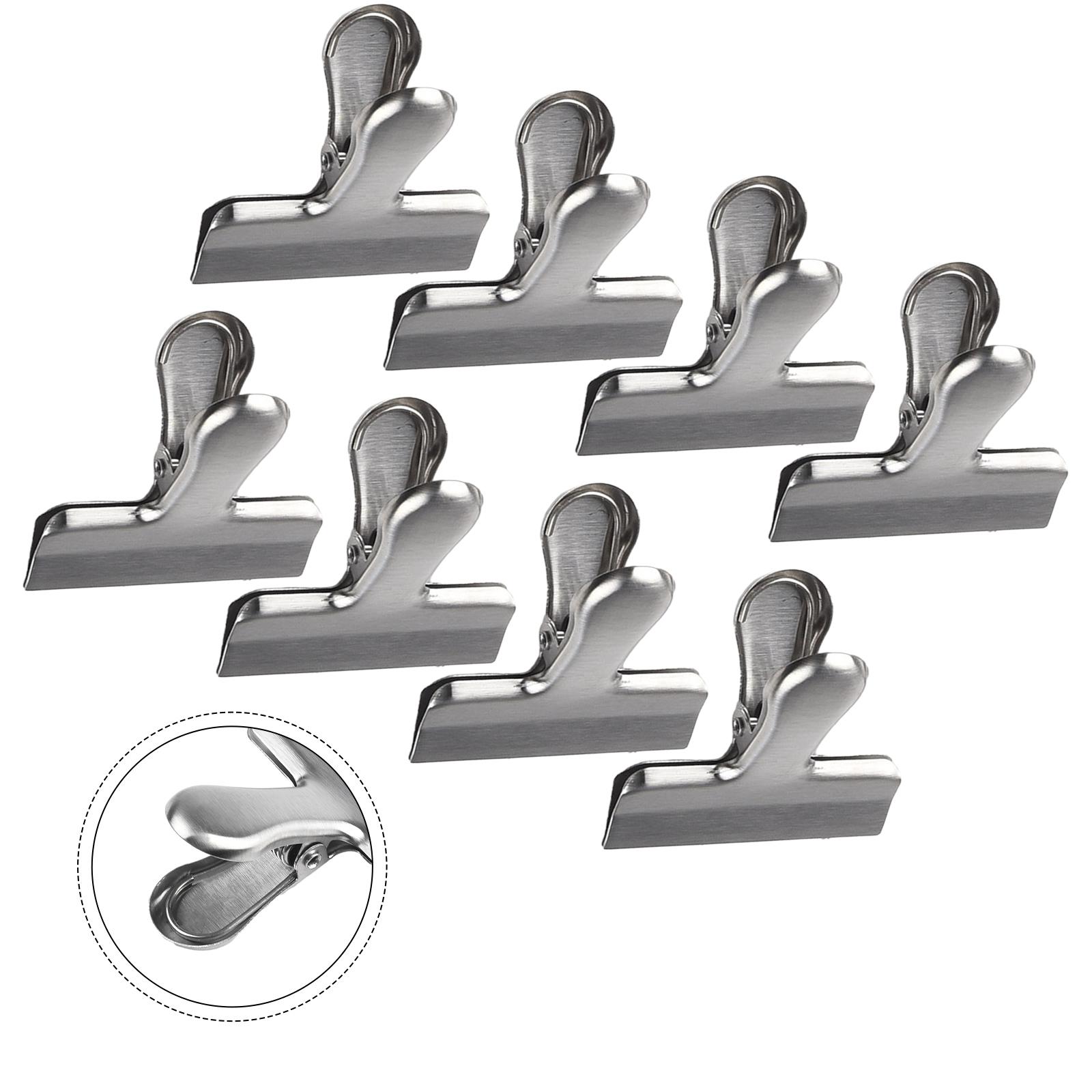 Зажимы для пищевой бумаги Зажимы для быстрого зажима Серебряные 8pcs
Зажимы для пищевой бумаги Зажимы для быстрого зажима Серебряные 8pcs