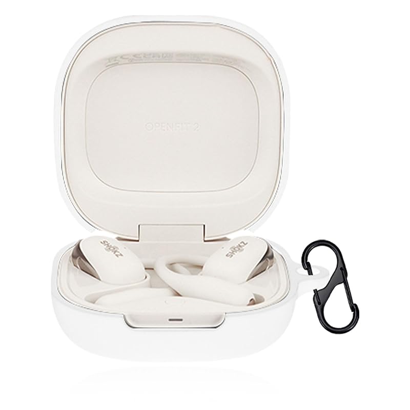 For Shokz OpenFit 2 case cover Mosasa silicone protective case Convenient charging Full protection Loss prevention anti-slip lightweight Scratch
For Shokz OpenFit 2 case cover Mosasa silicone protective case Convenient charging Full protection Loss prevention anti-slip lightweight Scratch