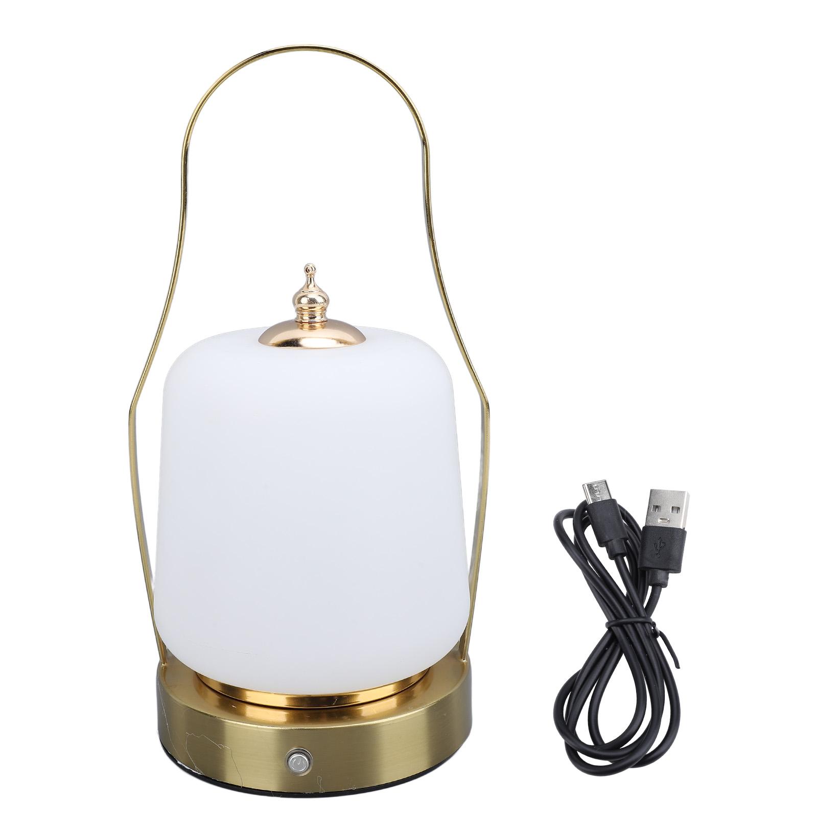 Cordless Lantern LED Retro Rechargeable Stepless Dimming 3 Lighting Modes with Handle Table Lamp
Cordless Lantern LED Retro Rechargeable Stepless Dimming 3 Lighting Modes with Handle Table Lamp