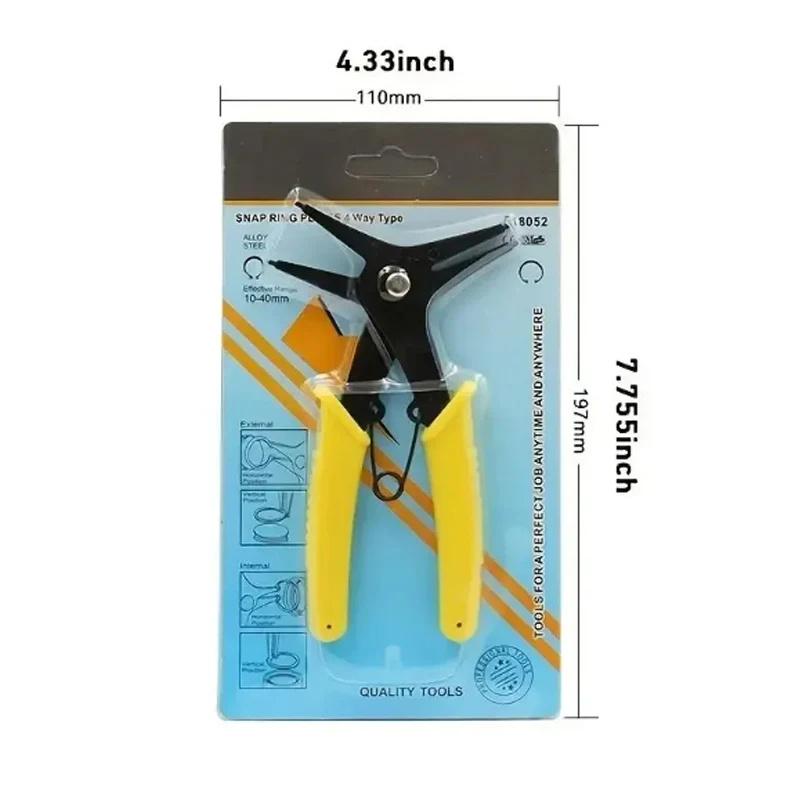 2 в 1 двойного назначения внутренние и внешние плоскогубцы для снятия пружины карты внутренние и внешние плоскогубцы для обслуживания стопорных колец
2 в 1 двойного назначения внутренние и внешние плоскогубцы для снятия пружины карты внутренние и внешние плоскогубцы для обслуживания стопорных колец