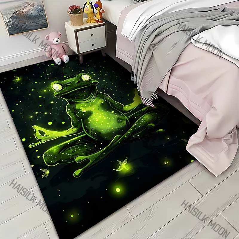 Meditating Frog Print Carpet for Living Room Bedroom Bedside Floor Mat Cloakroom Kids Activity Area Rugs Fast Shipping 40x60cm
Meditating Frog Print Carpet for Living Room Bedroom Bedside Floor Mat Cloakroom Kids Activity Area Rugs Fast Shipping 40x60cm