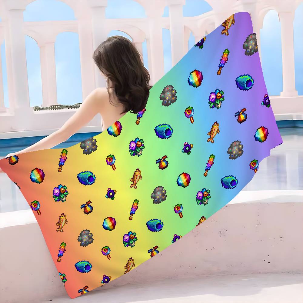 Stardew Valley game Microfiber Beach Towel Absorbent Quick dry Soft Yoga Swimming Resort Mountain Climbing Towel W40*H60(CM)
Stardew Valley game Microfiber Beach Towel Absorbent Quick dry Soft Yoga Swimming Resort Mountain Climbing Towel W40*H60(CM)