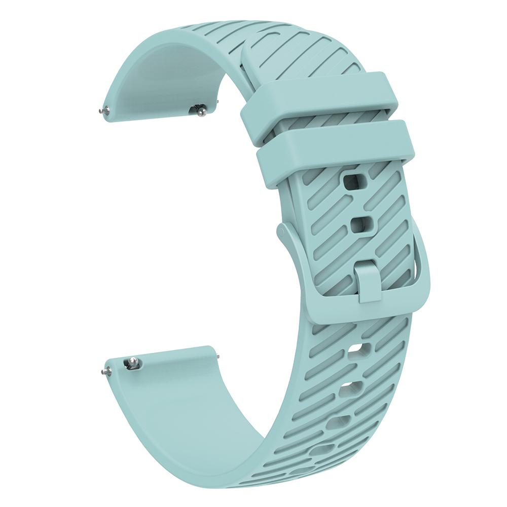 18mm Universal Silicone Watch Strap Tilted Stripe Textured Replacement Watch Band Sky Blue
18mm Universal Silicone Watch Strap Tilted Stripe Textured Replacement Watch Band Sky Blue
