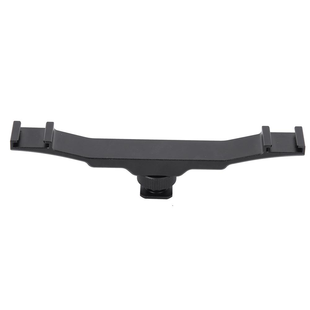 Double End Cold Shoe Mount Bracket Extension Rod for Camera Flash Fill Light Microphone Holder
Double End Cold Shoe Mount Bracket Extension Rod for Camera Flash Fill Light Microphone Holder
