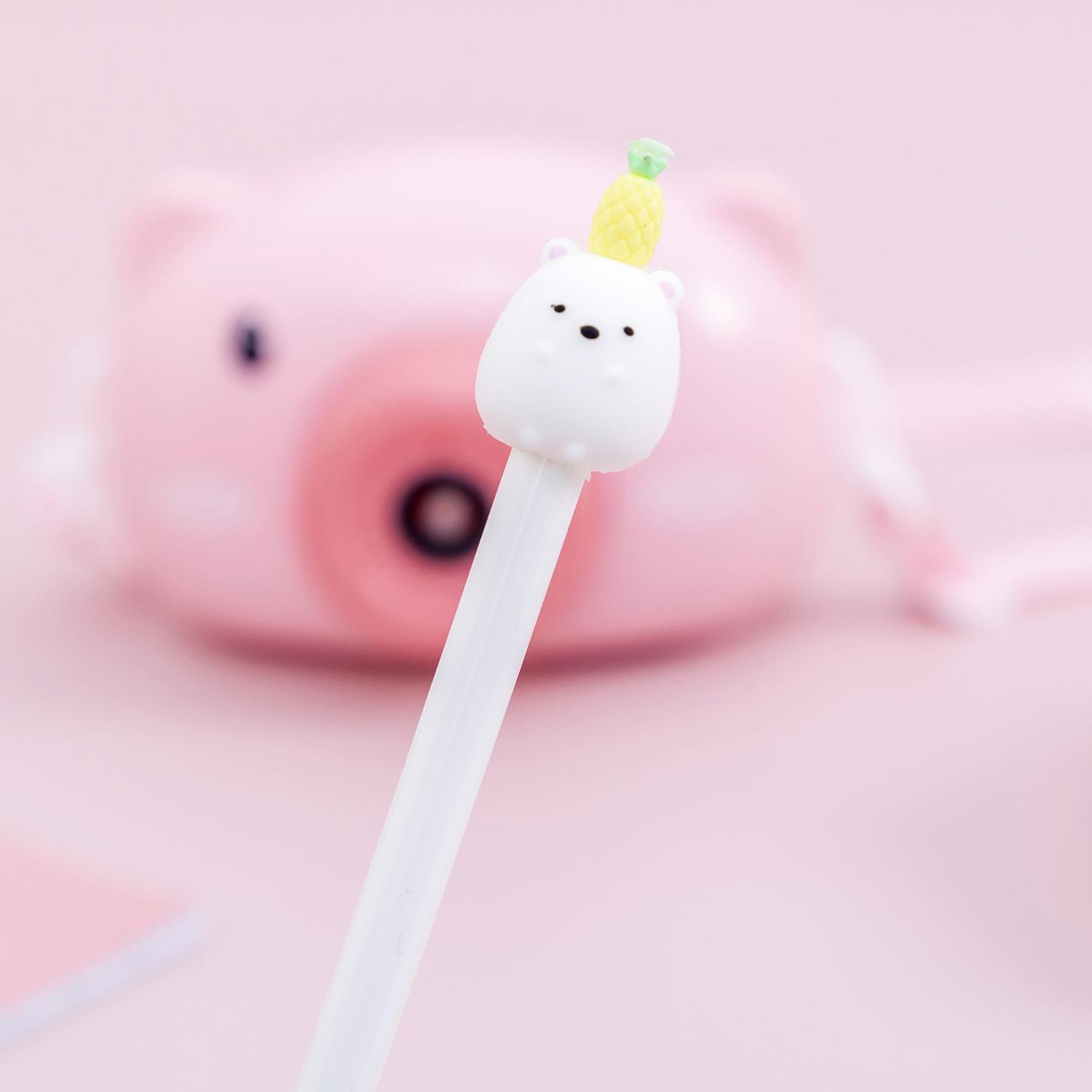 1 шт. Kawaii гелевая ручка корейский мультфильм креативный милый фруктовый руководитель школьные офисные канцелярские принадлежности
1 шт. Kawaii гелевая ручка корейский мультфильм креативный милый фруктовый руководитель школьные офисные канцелярские принадлежности