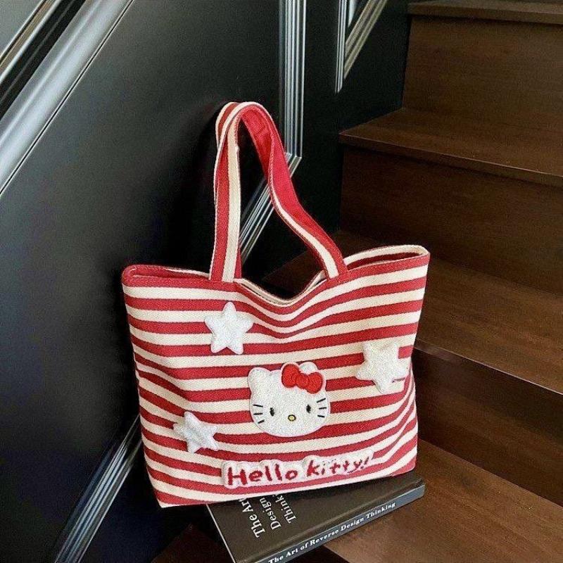 Cute Cats Striped canvas bag cat style Sweet commuter tote bag Large-capacity women s shoulder handbags Work commuter tote bag
Cute Cats Striped canvas bag cat style Sweet commuter tote bag Large-capacity women s shoulder handbags Work commuter tote bag