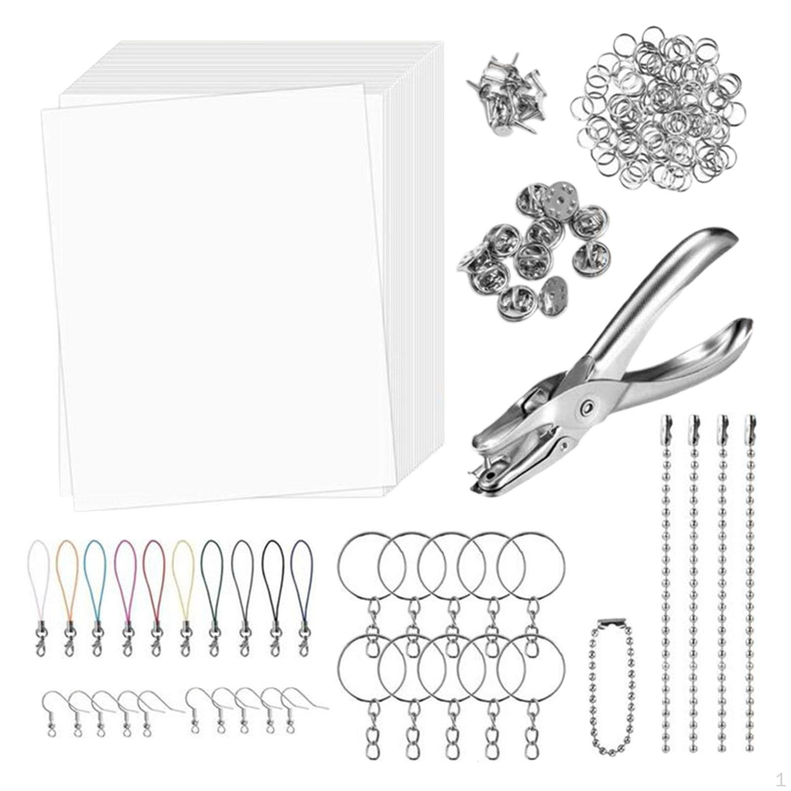 Blank Heat Shrink Paper Kit for Art Projects and Scrapbooking Needs Style B
Blank Heat Shrink Paper Kit for Art Projects and Scrapbooking Needs Style B