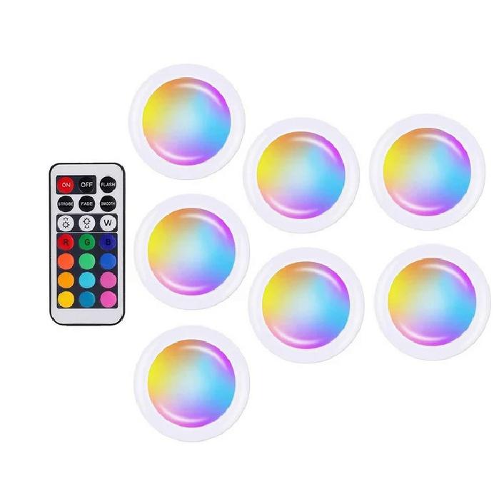 Сенсорный пульт дистанционного управления RGB светодиодный светильник под шкафом, светильник шайбы, 12 цветов, светодиодный светильник для шкафа, шкафа, ночника в помещении changeable
Сенсорный пульт дистанционного управления RGB светодиодный светильник под шкафом, светильник шайбы, 12 цветов, светодиодный светильник для шкафа, шкафа, ночника в помещении changeable