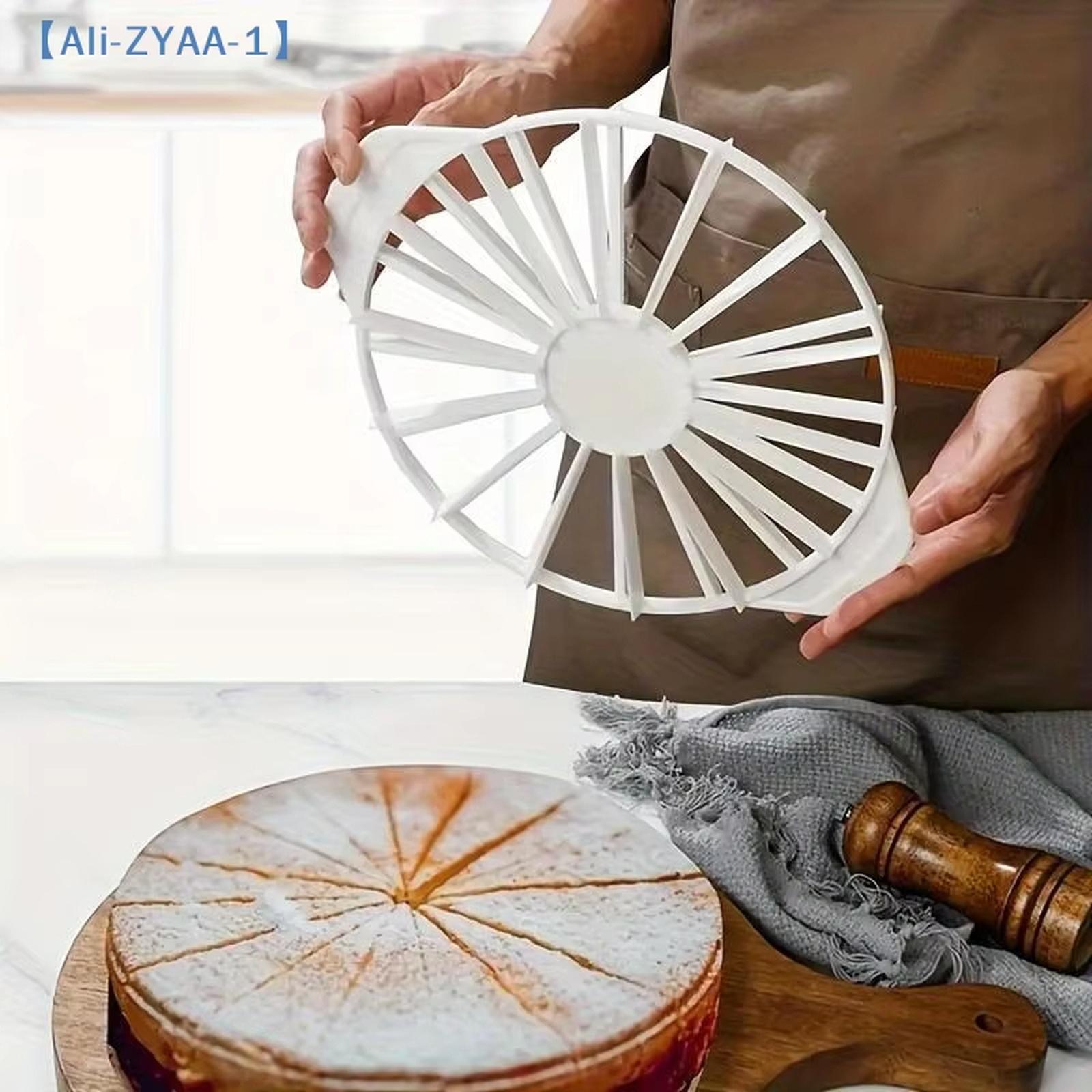 Round Cake Slice & Divider Tool Cake Leveler for Baking one size білий
Round Cake Slice & Divider Tool Cake Leveler for Baking one size білий