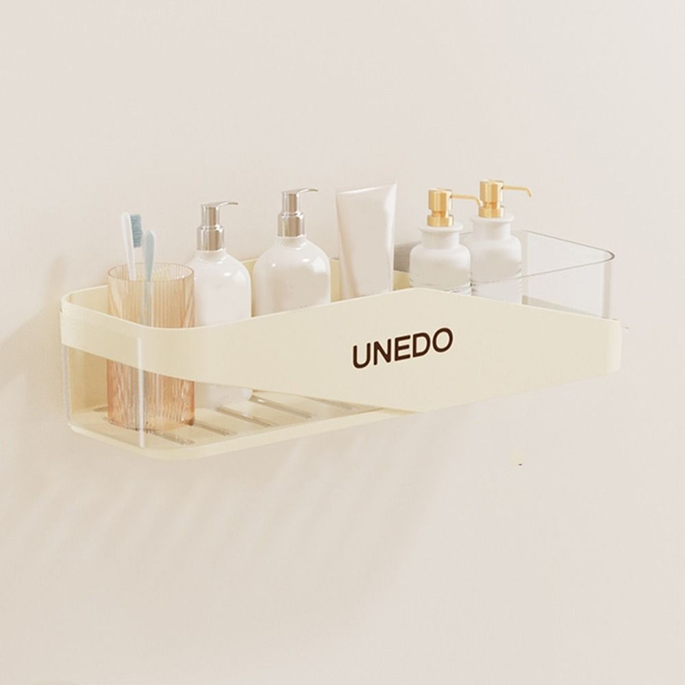 Plastic Cosmetic Storage Rack Punch-free Makeup Organizer Practical Bathroom Shelf for Home бежевый
Plastic Cosmetic Storage Rack Punch-free Makeup Organizer Practical Bathroom Shelf for Home бежевый