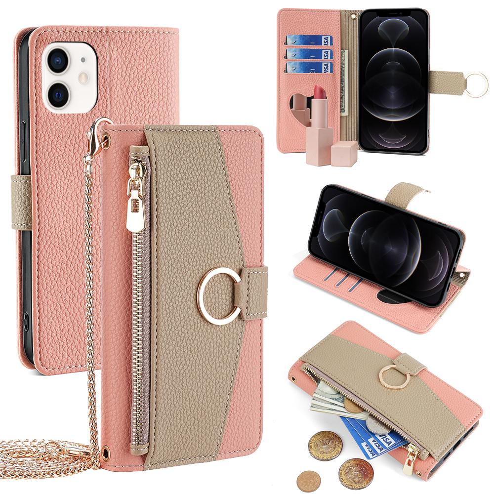 For iPhone 12/12 Pro Case Stand with Strap PU Leather Wallet Phone Cover Card Holder E
For iPhone 12/12 Pro Case Stand with Strap PU Leather Wallet Phone Cover Card Holder E