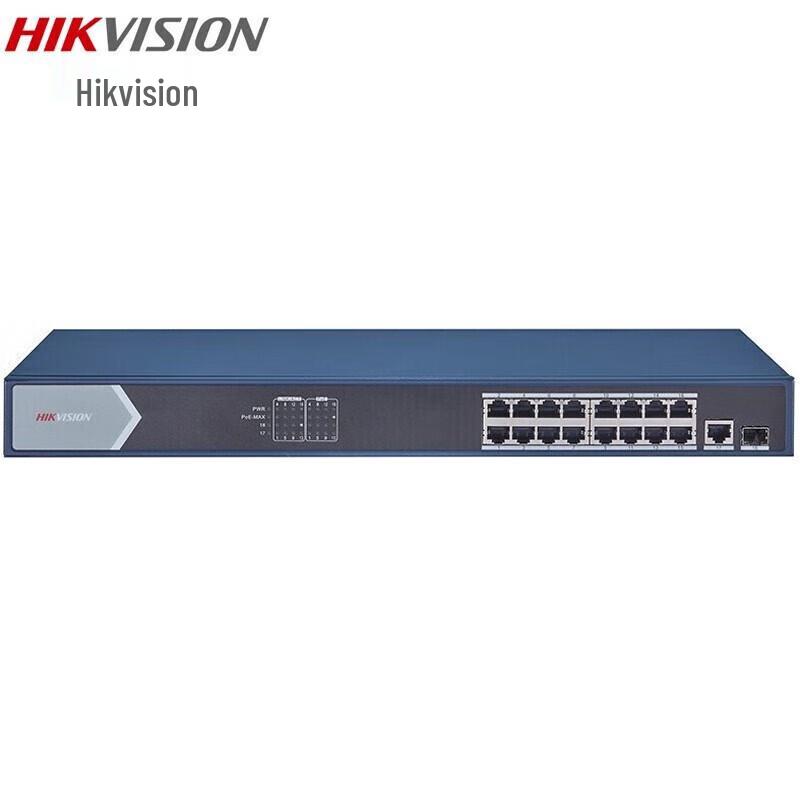 HIKVISION 18-Port Full Gigabit POE Switch
HIKVISION 18-Port Full Gigabit POE Switch