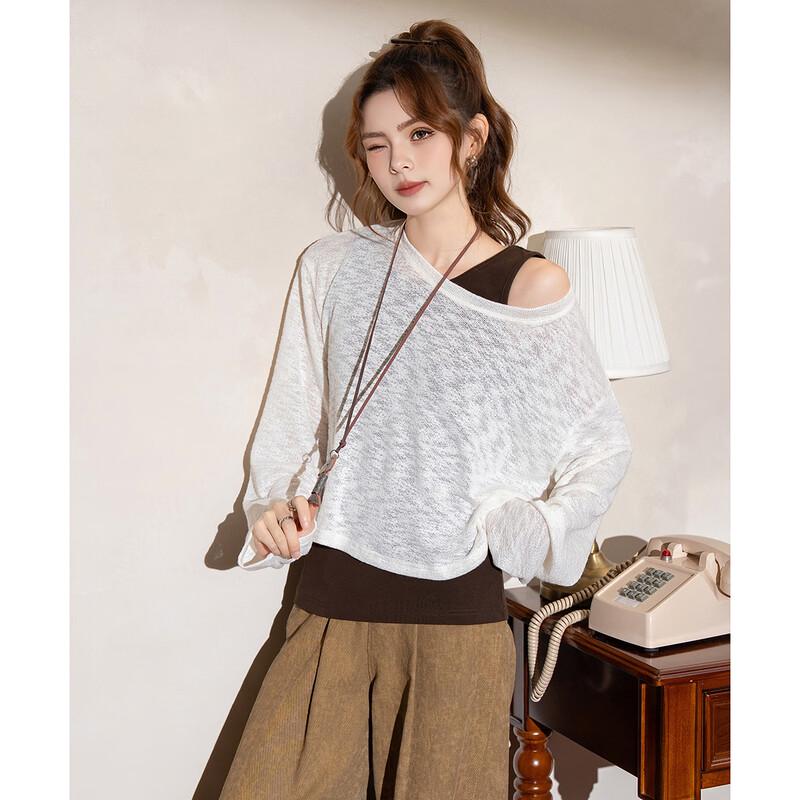 Layered Knit Cardigan & Vest Set M
Layered Knit Cardigan & Vest Set M