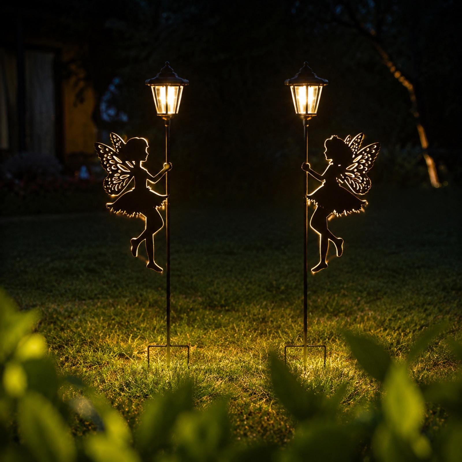 Solar Powered Fairy Silhouette Garden Stake Lights Set of 2 Outdoor Decorative Hexagonal Lamp Posts for Yard Pathway Lawn Lighting one size чёрный
Solar Powered Fairy Silhouette Garden Stake Lights Set of 2 Outdoor Decorative Hexagonal Lamp Posts for Yard Pathway Lawn Lighting one size чёрный