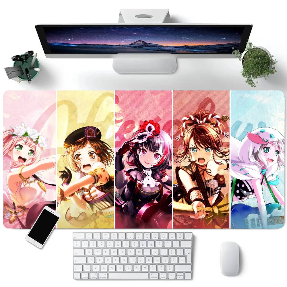 Anime BanG Dream Mousepad Large Keyboard Desk Mat Gaming Mouse Pad LockEdge Non-slip Mat LE600x300x2mm
Anime BanG Dream Mousepad Large Keyboard Desk Mat Gaming Mouse Pad LockEdge Non-slip Mat LE600x300x2mm