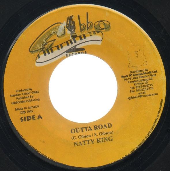 7inch Record NATTY KING - Outta Road NONE Gibbo Records 2005 Jamaica Reggae, Ska & Dub Used
7inch Record NATTY KING - Outta Road NONE Gibbo Records 2005 Jamaica Reggae, Ska & Dub Used