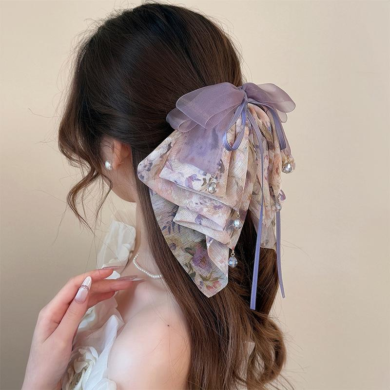 1pcs INS Style Sweet Floral Bow Bead Ponytail Clip For Women Girls French Elegant Hair Clips Shark Clip фиолетовый
1pcs INS Style Sweet Floral Bow Bead Ponytail Clip For Women Girls French Elegant Hair Clips Shark Clip фиолетовый