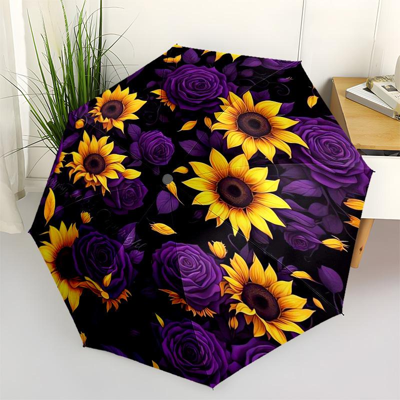 1pc Sunflower Rose Pattern Design Umbrella with Plastic Handle,Vibrant Cartoon Pattern,Multi-functional UmbrellaPT179
1pc Sunflower Rose Pattern Design Umbrella with Plastic Handle,Vibrant Cartoon Pattern,Multi-functional UmbrellaPT179