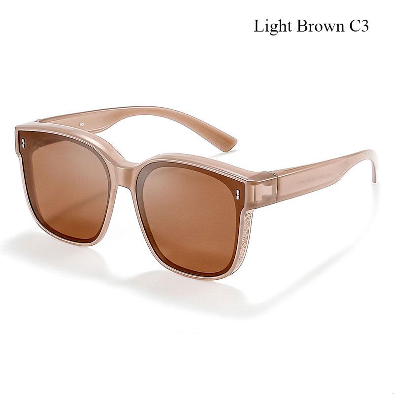 Великі Поляризовані Сонцезахисні Окуляри Для Окулярів Для Зору Захист Від УФ Для Чоловіків Жінок
Великі Поляризовані Сонцезахисні Окуляри Для Окулярів Для Зору Захист Від УФ Для Чоловіків Жінок