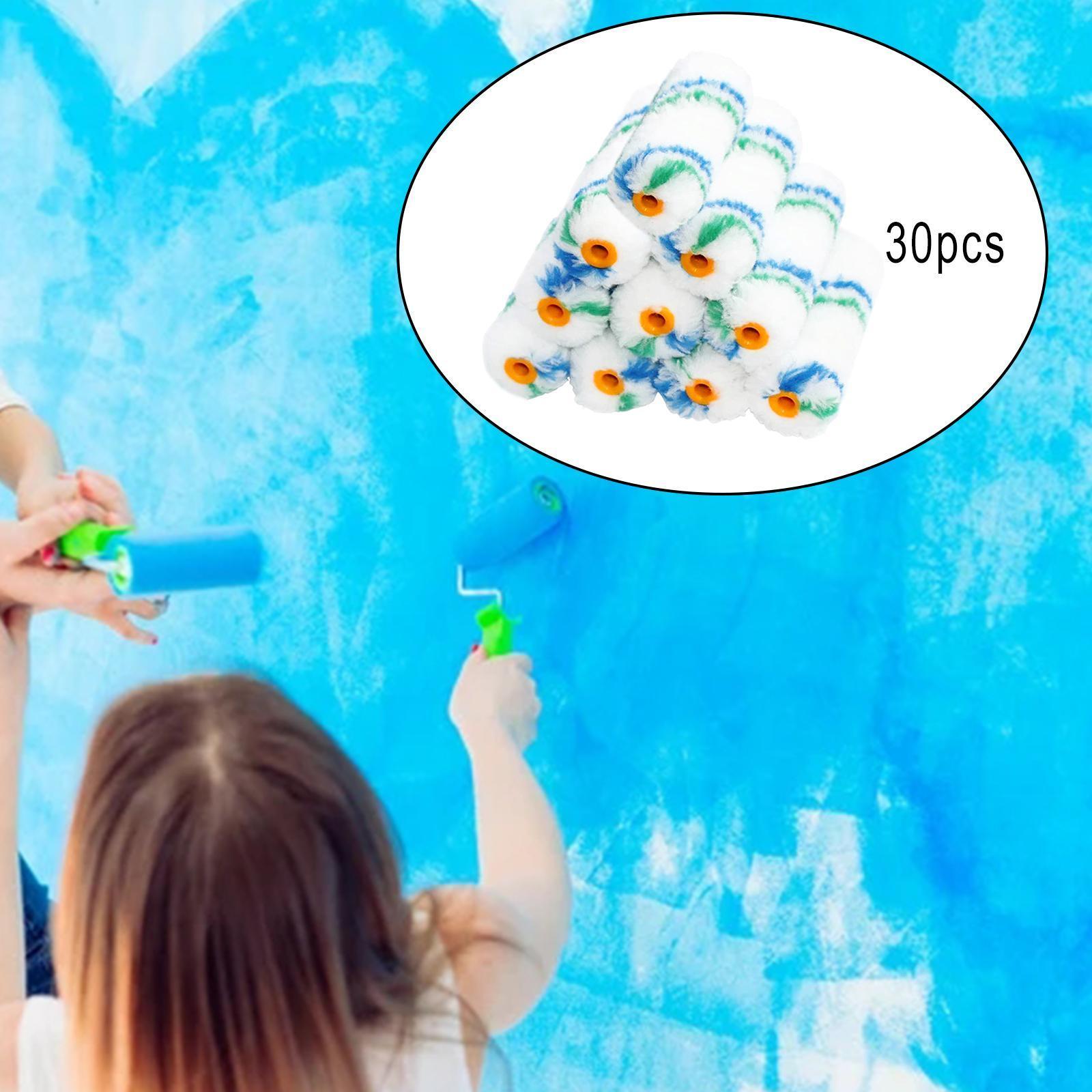 30x 4 Inch Home Spun Cotton Mini Paint Roller Cover Roller Sleeve Roller Naps Repair Brush Walls Tool
30x 4 Inch Home Spun Cotton Mini Paint Roller Cover Roller Sleeve Roller Naps Repair Brush Walls Tool