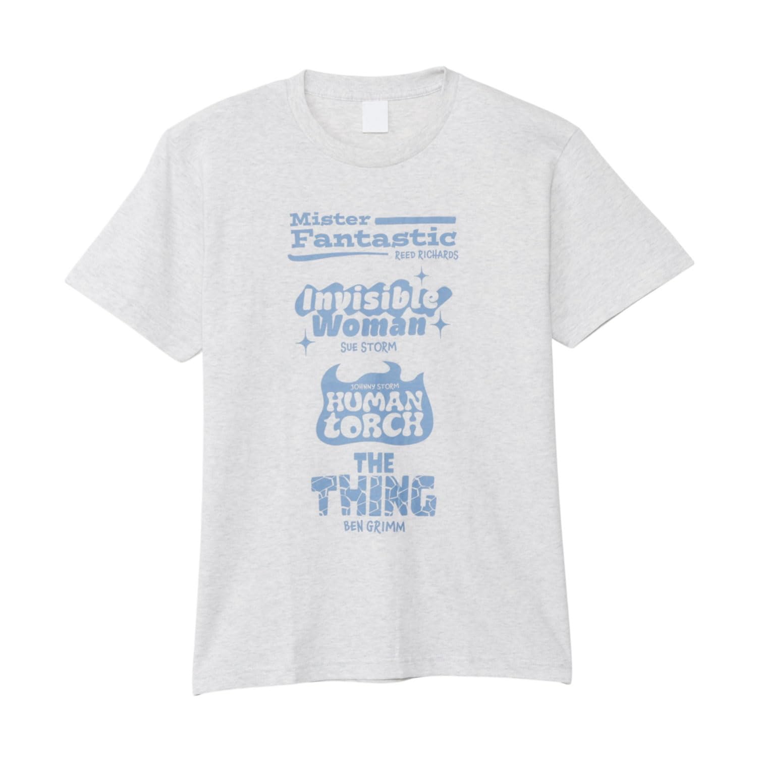 Small Planet Fantastic Four T-Shirt Name Logo Large Oatmeal
Small Planet Fantastic Four T-Shirt Name Logo Large Oatmeal