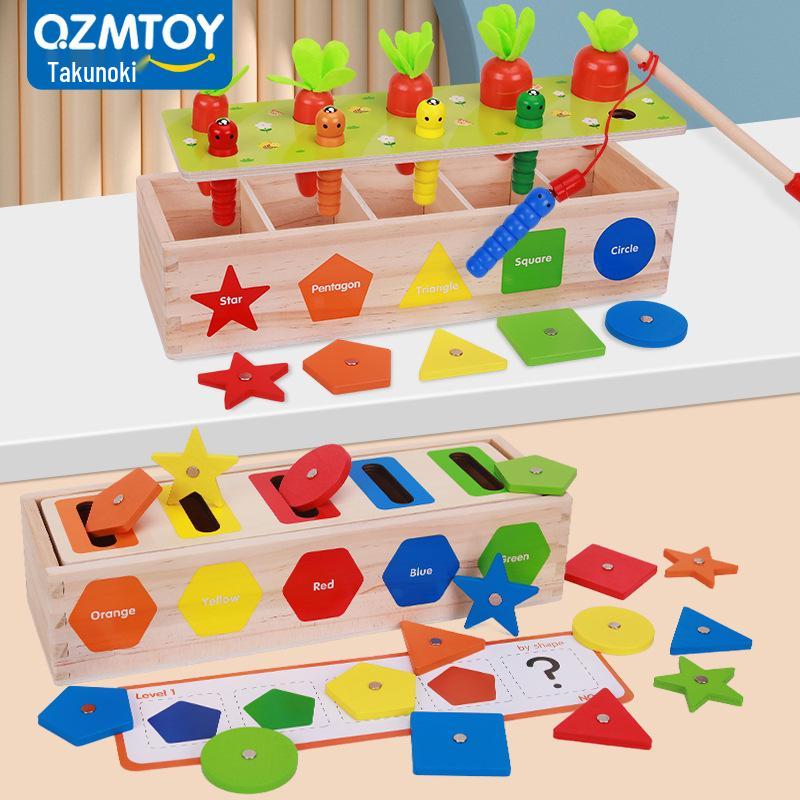 Montessori Baby Shape Sorting Box for Early Cognitive Development and Color Recognition
Montessori Baby Shape Sorting Box for Early Cognitive Development and Color Recognition