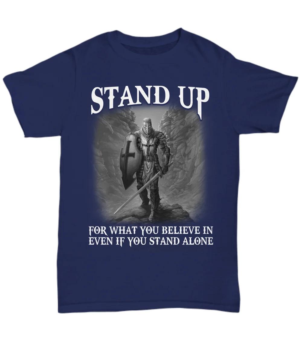 Stand Up Warrior of God Christian Gift Knight Templar TShirt Summer Cotton Short Sleeve ONeck Mens T Shirt New S3XL 4XL
Stand Up Warrior of God Christian Gift Knight Templar TShirt Summer Cotton Short Sleeve ONeck Mens T Shirt New S3XL 4XL