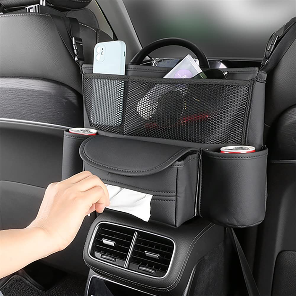 TATACLEA Car Storage Pocket Storage Bag Space Saving Large Capacity Easy Installation Dirt and Scratch Resistant Car Central Control Storage Bag Black
TATACLEA Car Storage Pocket Storage Bag Space Saving Large Capacity Easy Installation Dirt and Scratch Resistant Car Central Control Storage Bag Black
