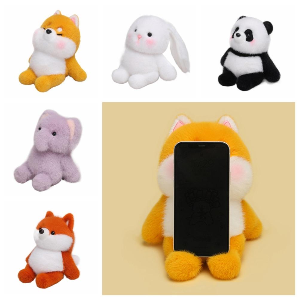 Phone Holder Elephant Plush Doll White Rabbit Plush Animal Doll Panda Plush Toy Boys Girls style 1
Phone Holder Elephant Plush Doll White Rabbit Plush Animal Doll Panda Plush Toy Boys Girls style 1
