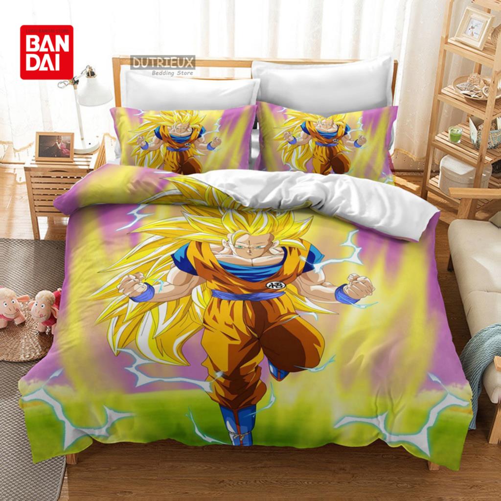 Bandai Animie Dragon Ball Bedding Set Goku Duvet Cover Quilt Cover Queen King Bedroom Home Textile Children Kids Boys Adult Gift 135x200cm
Bandai Animie Dragon Ball Bedding Set Goku Duvet Cover Quilt Cover Queen King Bedroom Home Textile Children Kids Boys Adult Gift 135x200cm