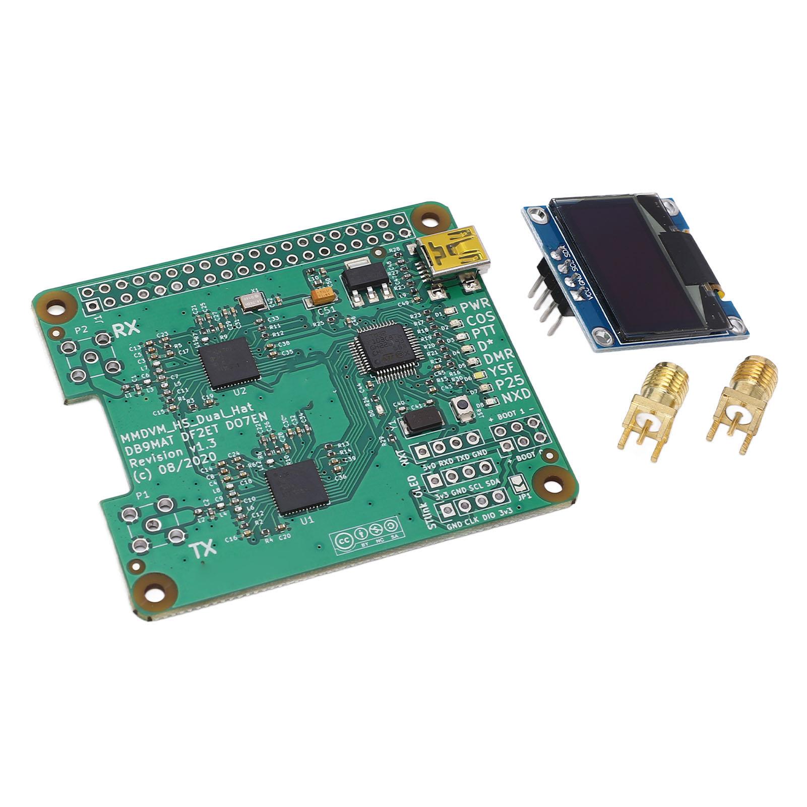 MMDVM Duplex Hotspot Board Temperature Compensated Crystal Duplex Hotspot Module for Raspberry Pi
MMDVM Duplex Hotspot Board Temperature Compensated Crystal Duplex Hotspot Module for Raspberry Pi