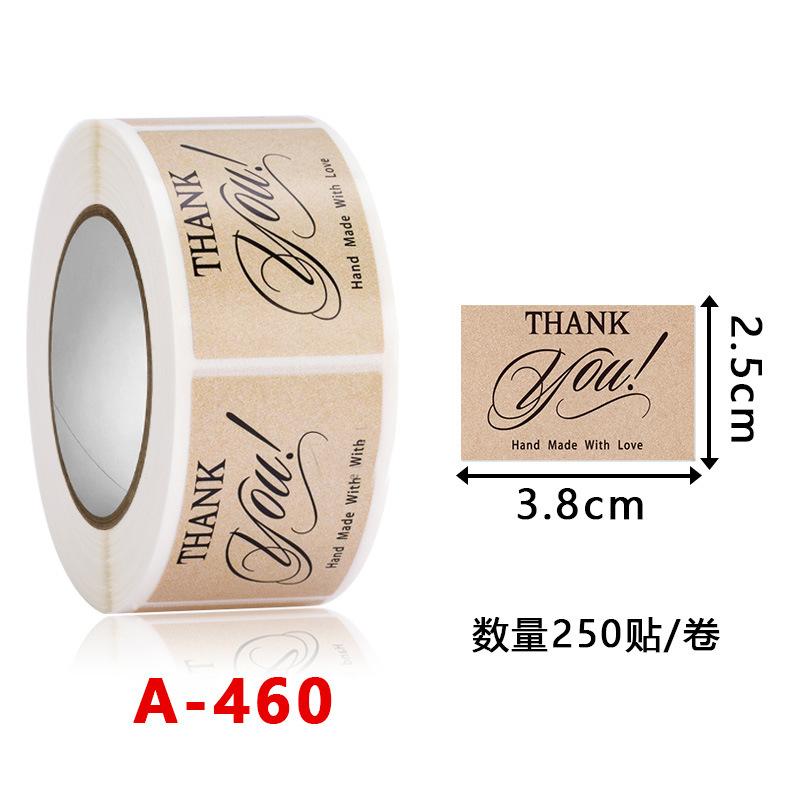 250Pcs Rectangle Thank You for Your Order Stickers Labels for Small Business Decor Sticker Stationery Supply 2.5*3.8cm
250Pcs Rectangle Thank You for Your Order Stickers Labels for Small Business Decor Sticker Stationery Supply 2.5*3.8cm