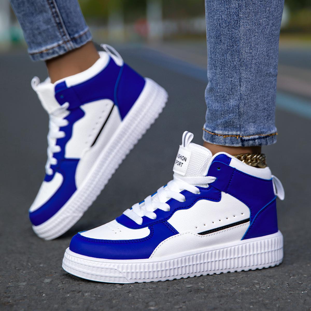 High Top Sneakers Unisex Non Slip Platform Men s Skate Shoes Spring Autumn Casual Leather Skateboard Shoes for Women 39 синій
High Top Sneakers Unisex Non Slip Platform Men s Skate Shoes Spring Autumn Casual Leather Skateboard Shoes for Women 39 синій