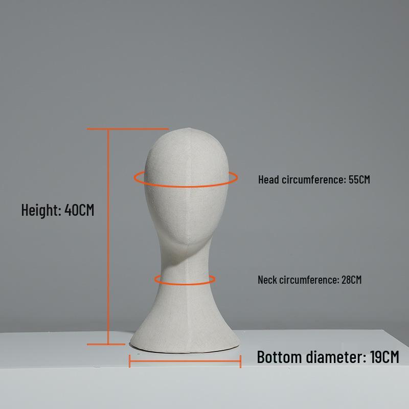 Linen Cloth Mannequin Head Model for Adult Clothing Accessories Store
Linen Cloth Mannequin Head Model for Adult Clothing Accessories Store