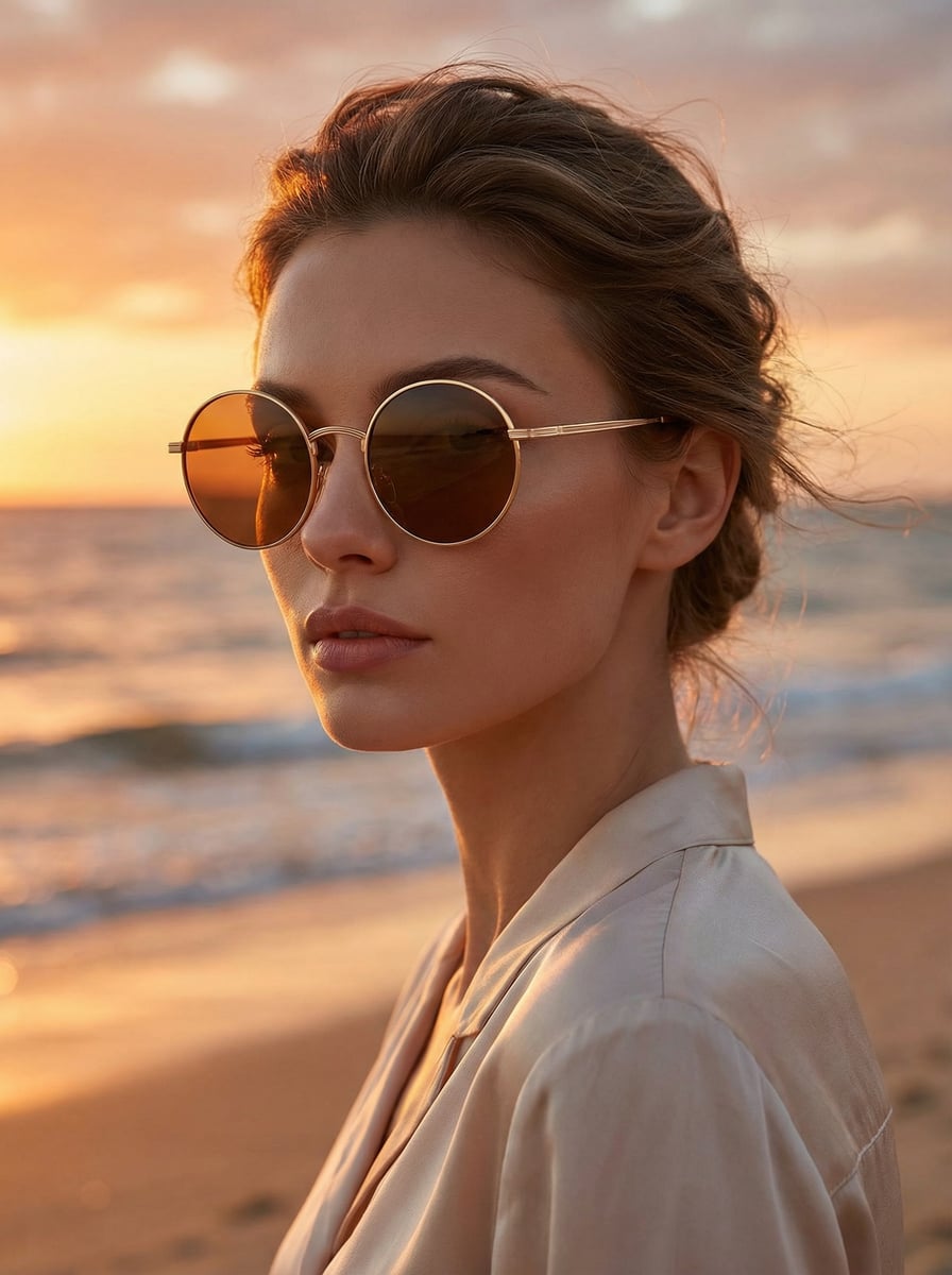 Women s metal full-frame round eyeglasses, elegant and stylish, suitable for daily commuting, outfit photos, outdoor vacations, коричневый
Women s metal full-frame round eyeglasses, elegant and stylish, suitable for daily commuting, outfit photos, outdoor vacations, коричневый