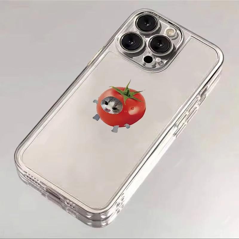 Potato Cat Tomato Kitten Couple Clear Phone Case for iPhone 17 Pro Max 16 15 Pro 14 13 12 11 XR 17Air 16 Plus Silicone Cover iPhone17 Pro Max
Potato Cat Tomato Kitten Couple Clear Phone Case for iPhone 17 Pro Max 16 15 Pro 14 13 12 11 XR 17Air 16 Plus Silicone Cover iPhone17 Pro Max